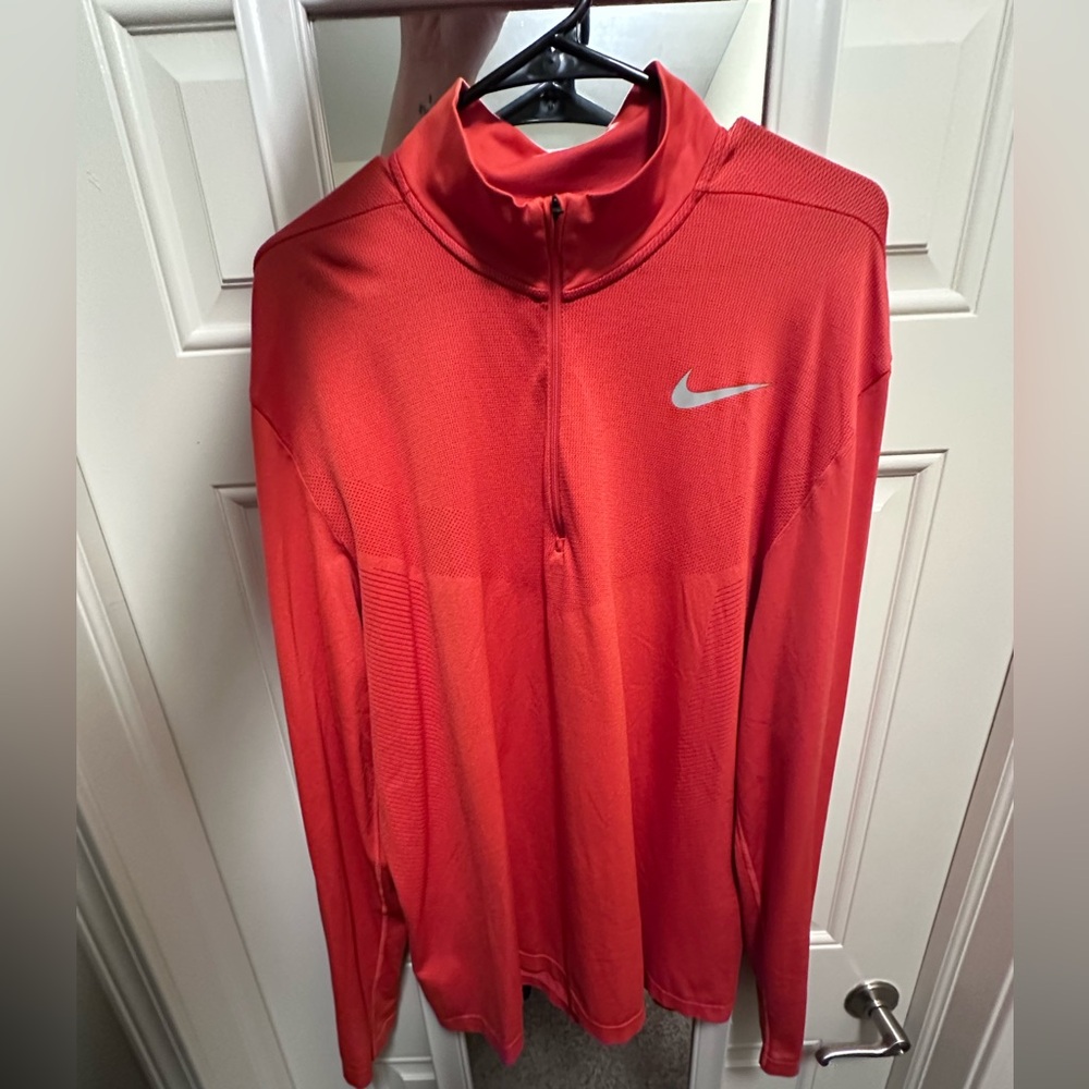 Men’s XL Nike 1/4 zip Orange